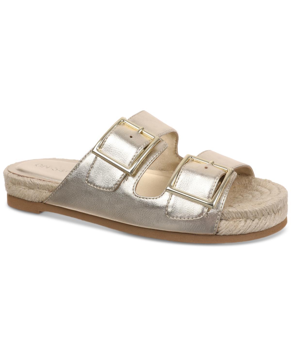 On 34th Womens Milaa Buckled Footbed Sandals, Created for Macys Product Image