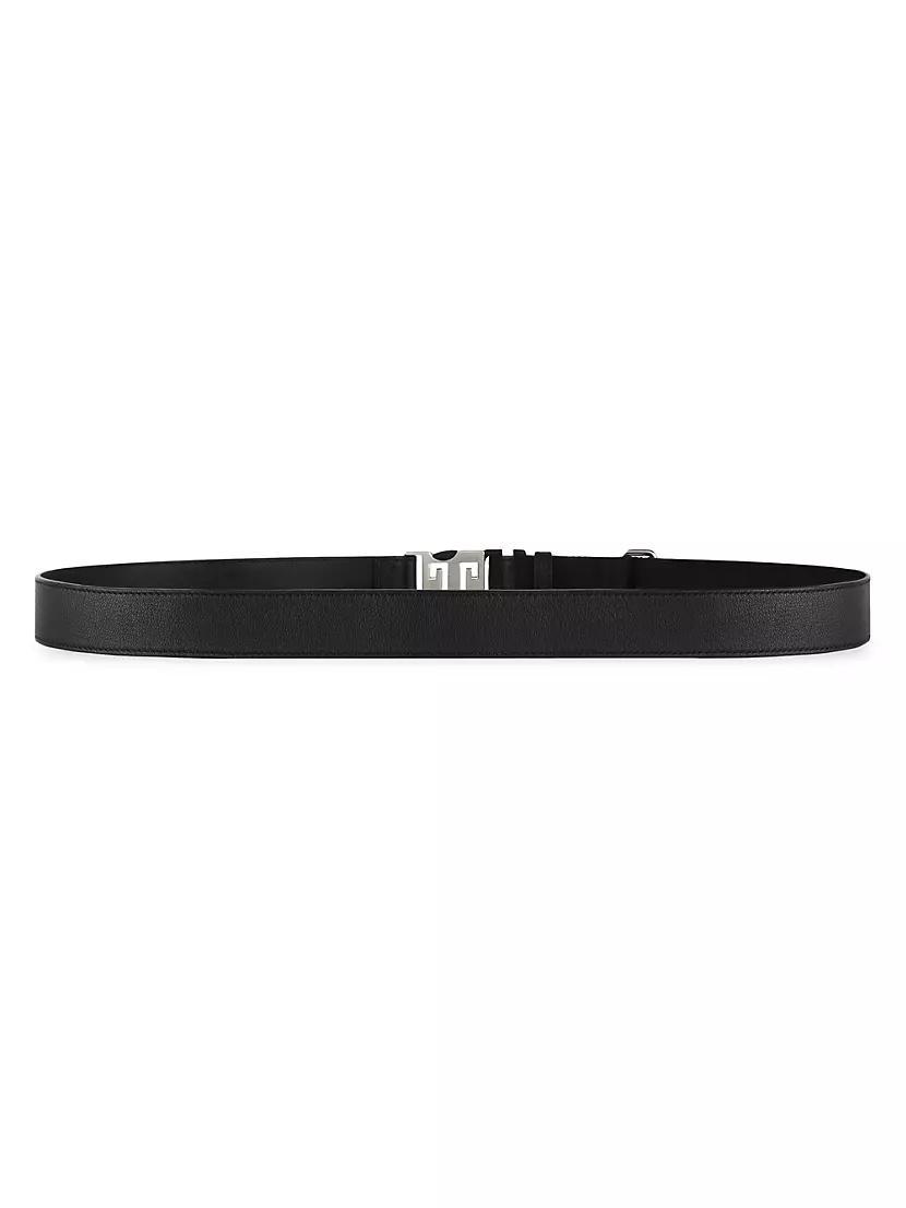 4G Release Buckle Belt In Leather And Webbing Product Image