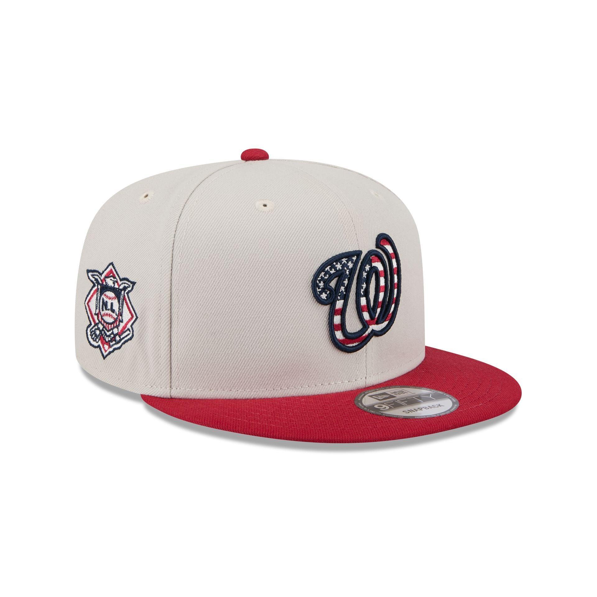 Washington Nationals Independence Day 2024 9FIFTY Snapback Hat Male Product Image