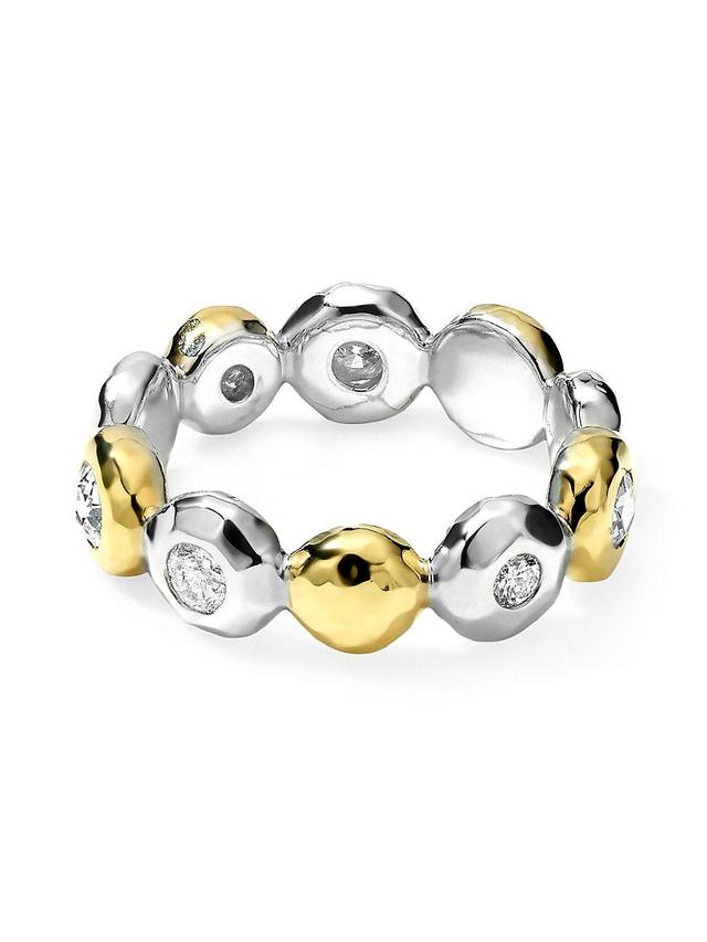 Womens Stardust Chimera Stardust Paparazzi 18K Gold, Diamond & Sterling Silver Thick Ring Product Image