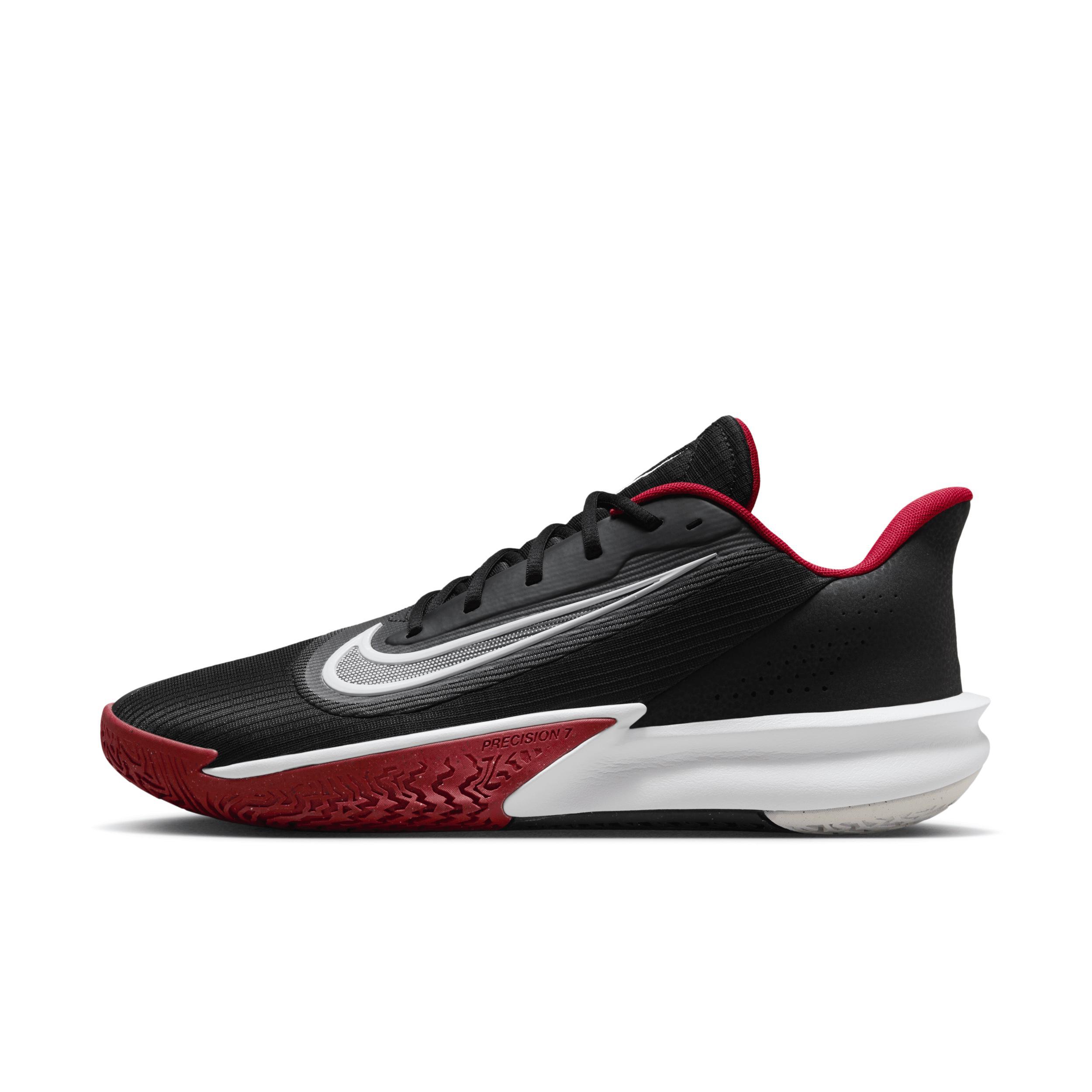 Nike Mens Precision 7 Basketball Sneakers from Finish Line - Black Product Image