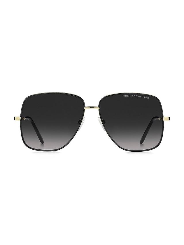Marc Jacobs 59mm Gradient Square Sunglasses Product Image