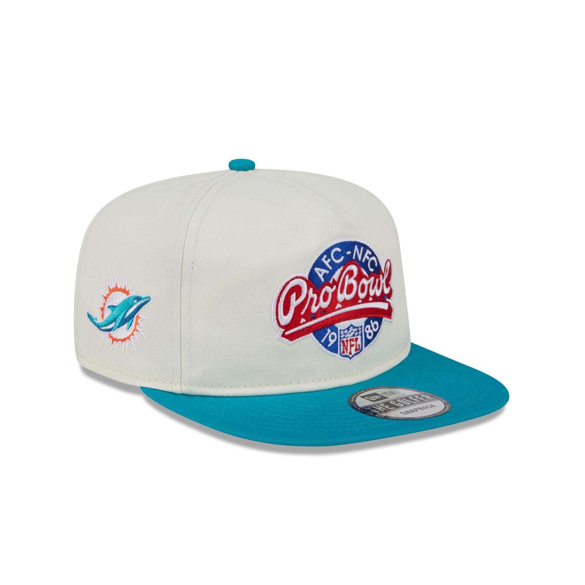 Miami Dolphins Pro Bowl Patch Golfer Hat Male Product Image