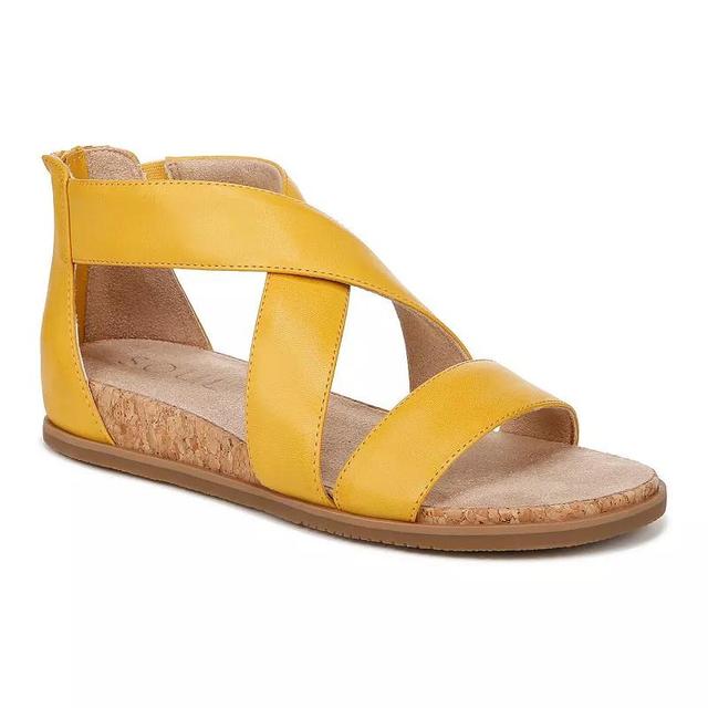 SOUL Naturalizer Cindi Womens Strappy Sandals Yellow Yellow Product Image