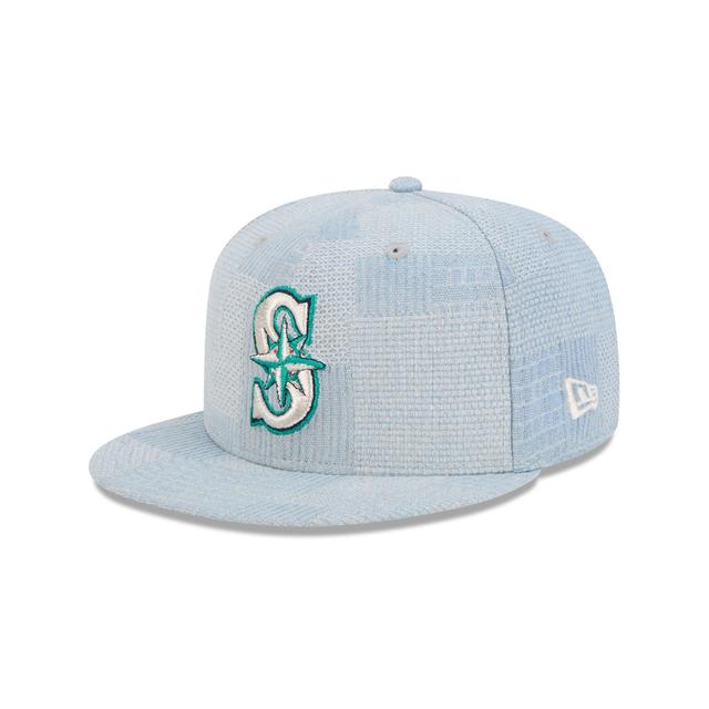 Seattle Mariners Denim Patchwork 9FIFTY Snapback Hat Male Product Image