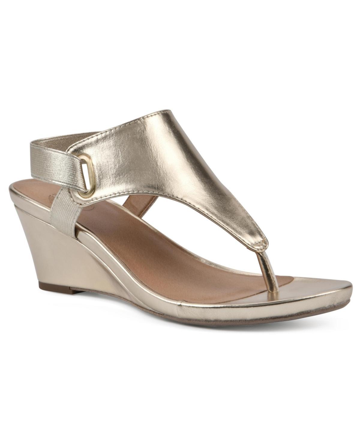 White Mountain Womens All Dres Wedge Sandals product image