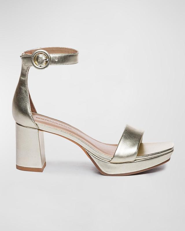BERNARDO FOOTWEAR Carla Square Toed Ankle Strap Sandal Product Image