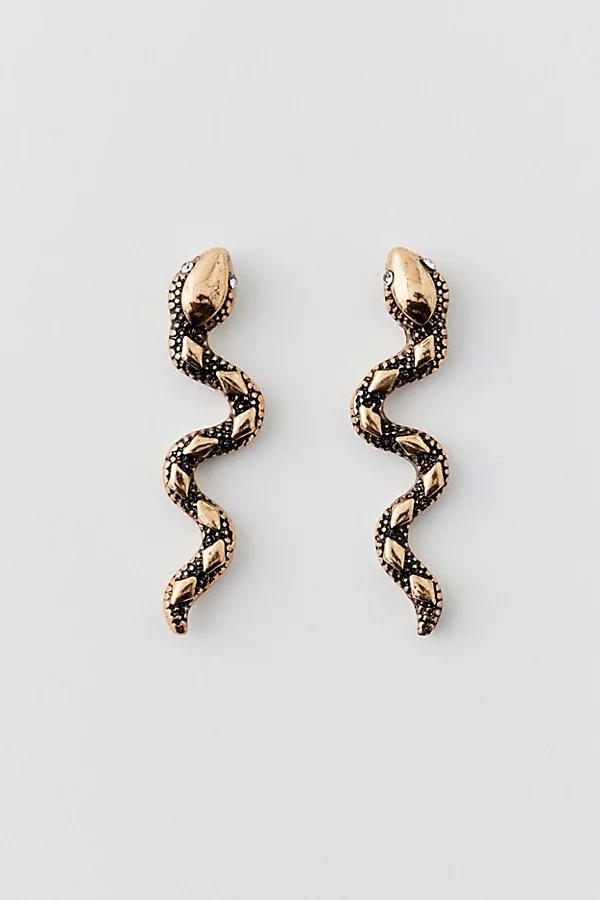 Snake Dangle Earring Womens at Urban Outfitters Product Image