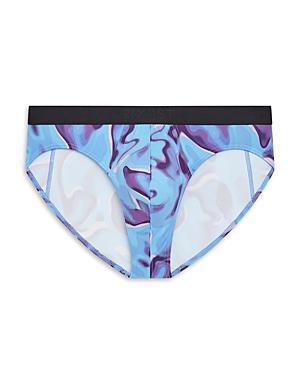 2(X)IST Sliq Brief (Sunset Stripe) Men's Underwear Product Image