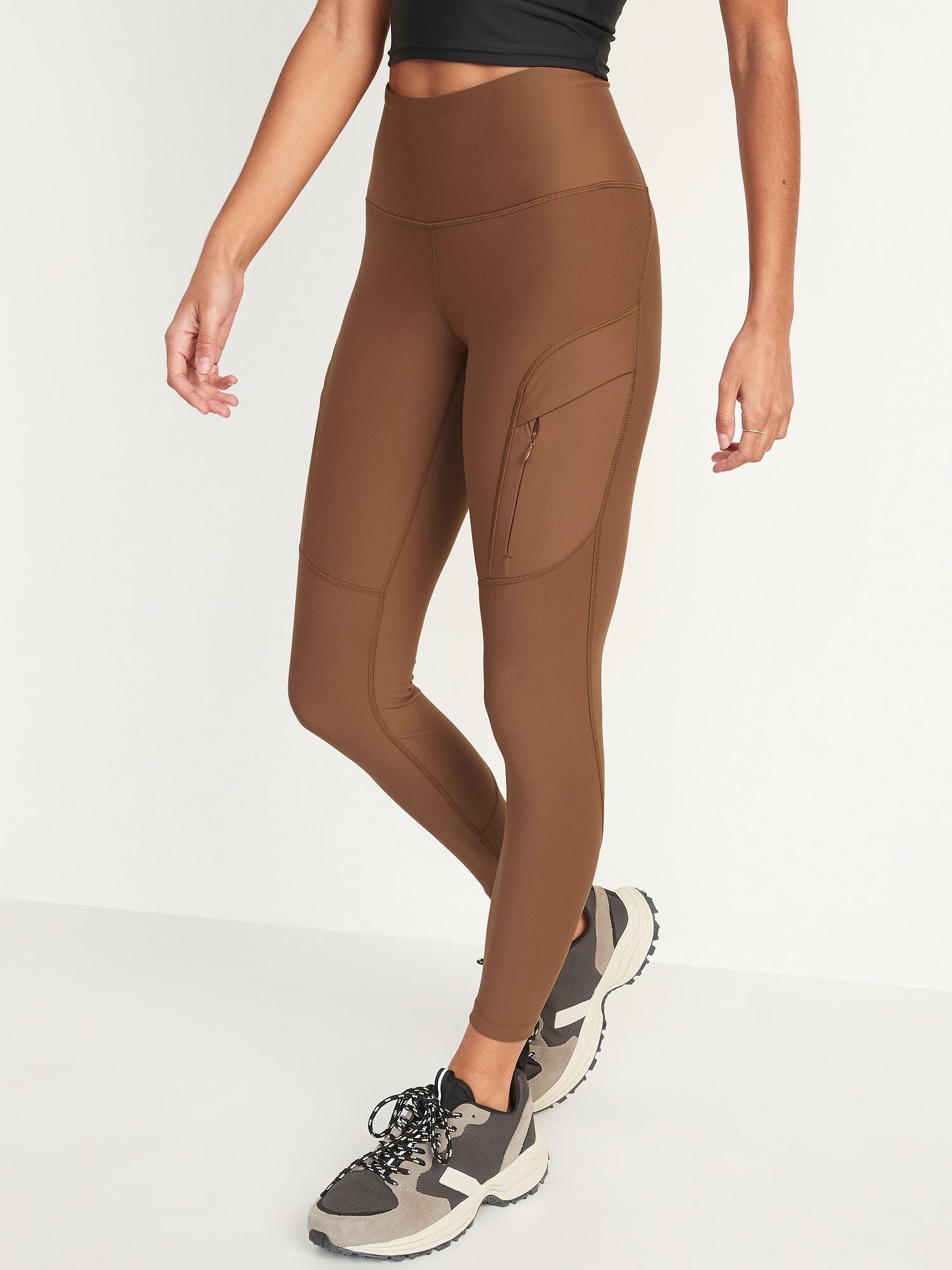 High-Waisted PowerSoft 7/8 Cargo Leggings Product Image