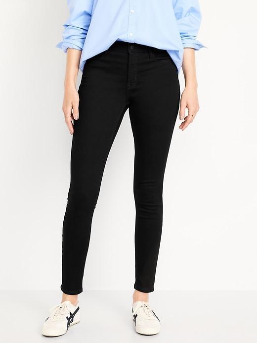 High-Waisted Rockstar Super-Skinny Jeans for Women Product Image