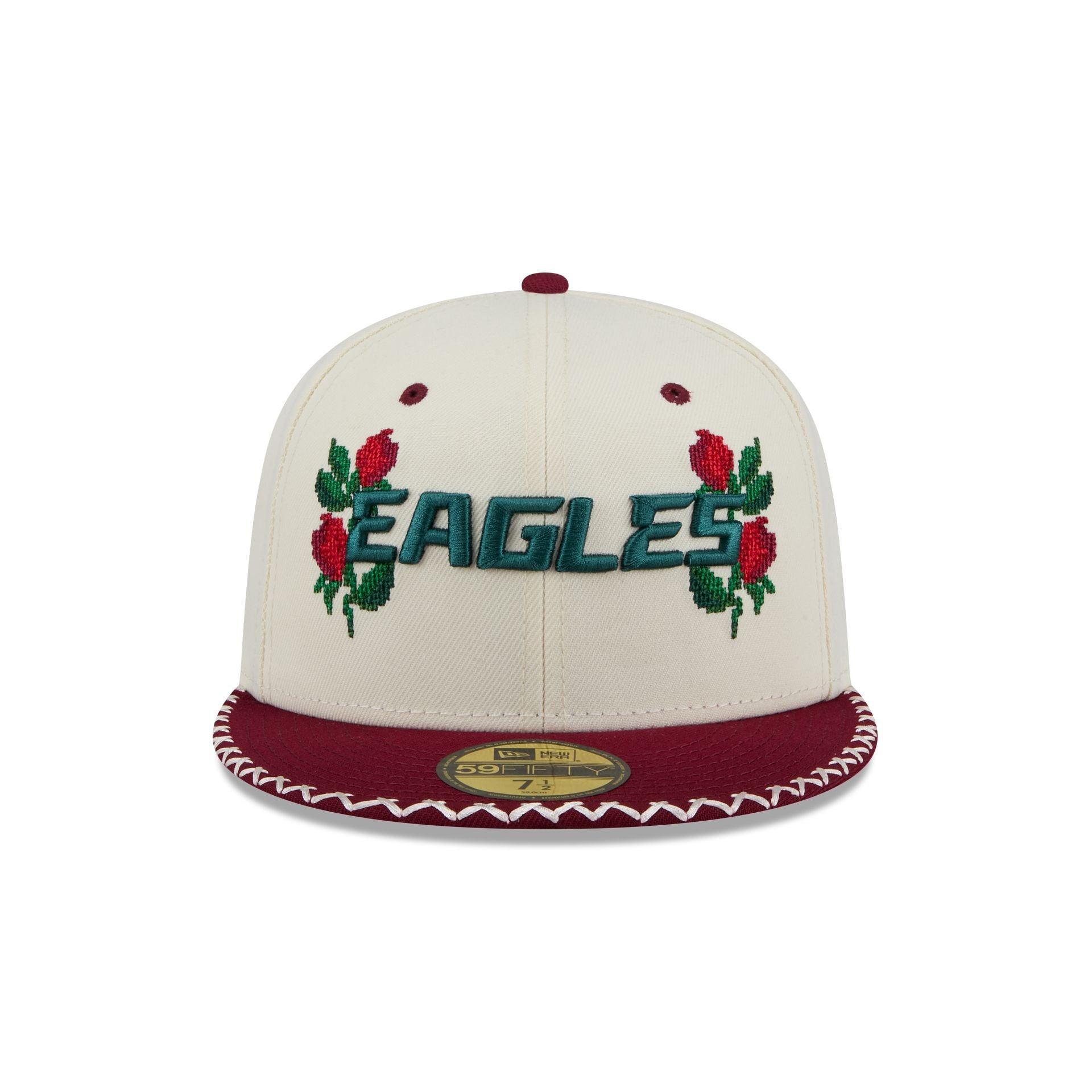 Philadelphia Eagles Novelty Stitch 59FIFTY Fitted Hat Male Product Image