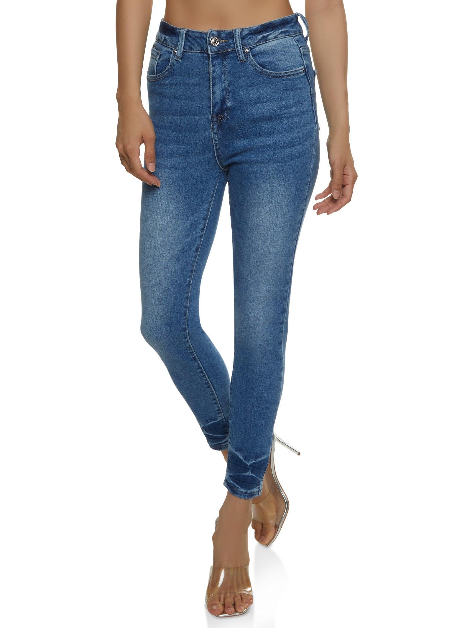 Womens WAX Whiskered Skinny Jeans Product Image