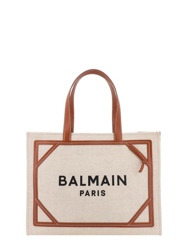 BALMAIN Shoulder Bag In Brown Product Image