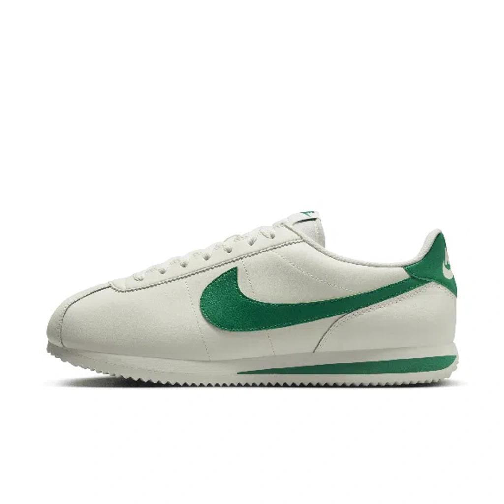 NIKE Men's Cortez Leather Shoes In White Product Image