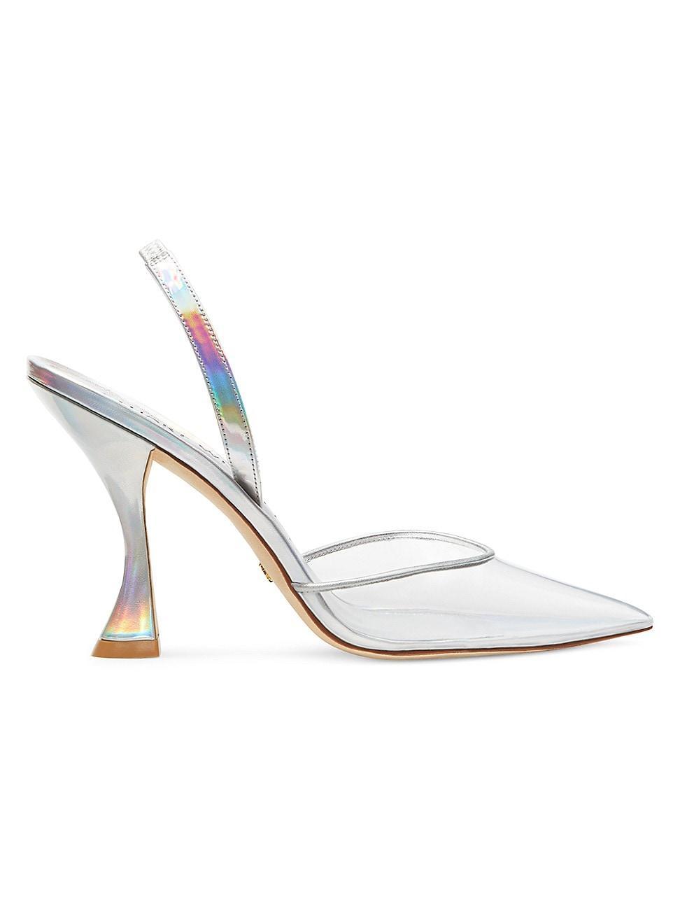 Stuart Weitzman Stuart Xcurve Pointed Toe Slingback Pump Product Image