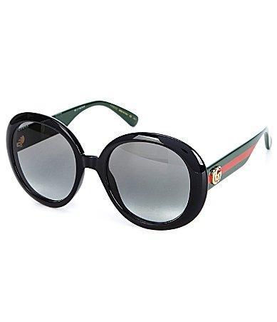 Gucci Womens Round 55mm Sunglasses Product Image