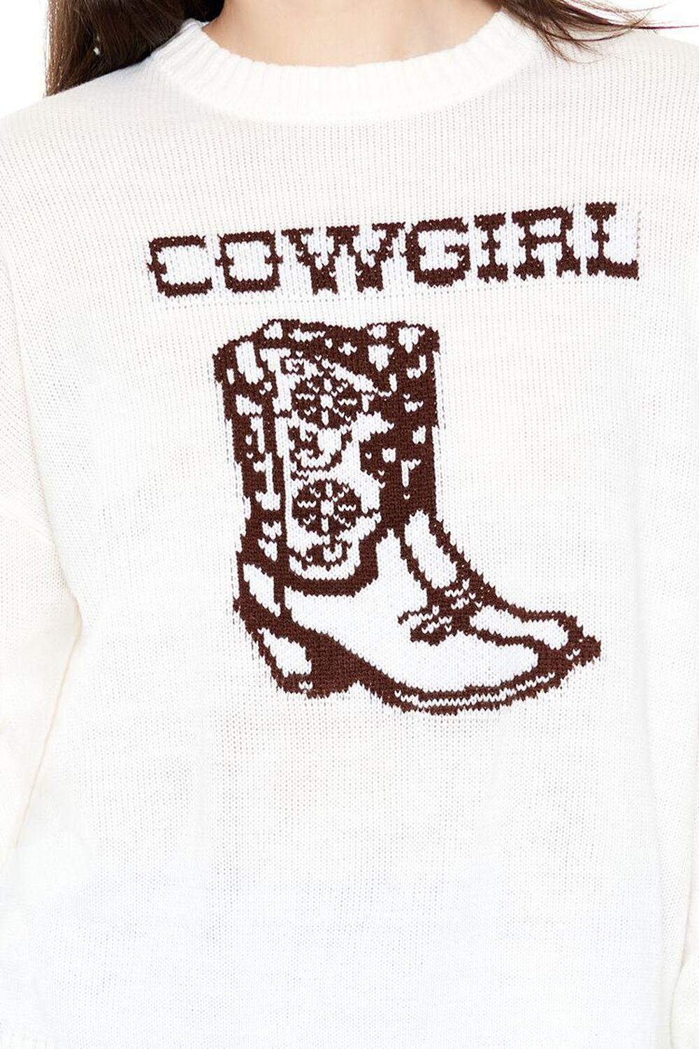 Cowgirl Graphic Sweater | Forever 21 Product Image