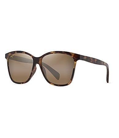 Maui Jim Womens Liquid Sunshine Polarized Tortoise Sunglasses Product Image