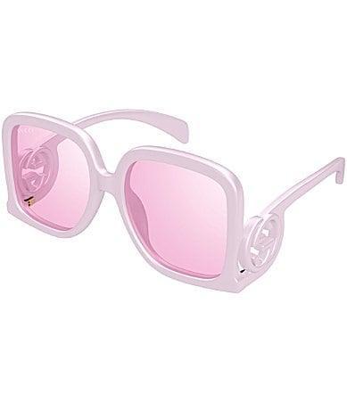 Womens Chaise Lounge 58MM Rectangular Sunglasses Product Image