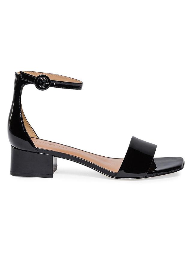 Womens Jalena Patent Leather Low Heel Sandals Product Image