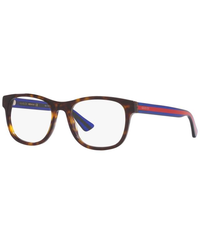 Gucci Mens Round Eyeglasses GC001654 - Brown Product Image