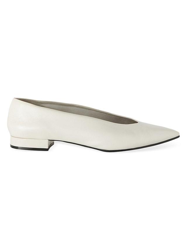 Womens Rebecca Leather Ballet Flats Product Image