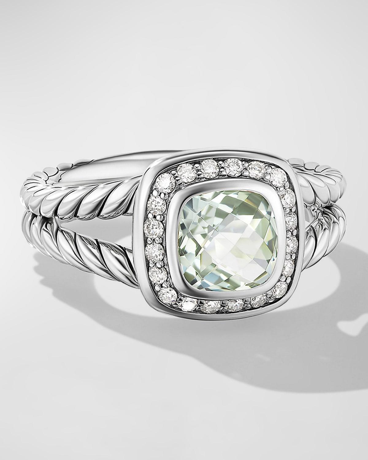 Womens Petite Albion Ring With Pav Diamonds Product Image