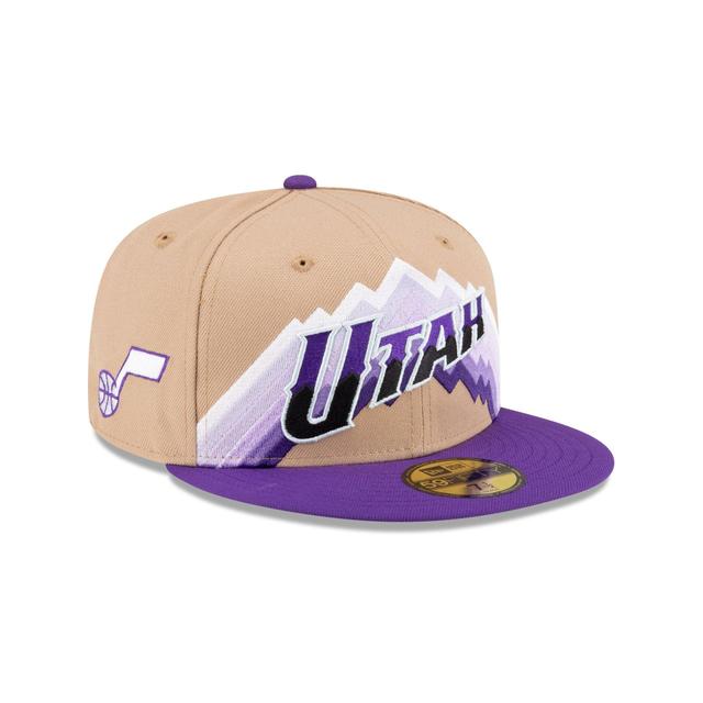 Utah Jazz 2023 City Edition Alt 2 59FIFTY Fitted Hat Male Product Image