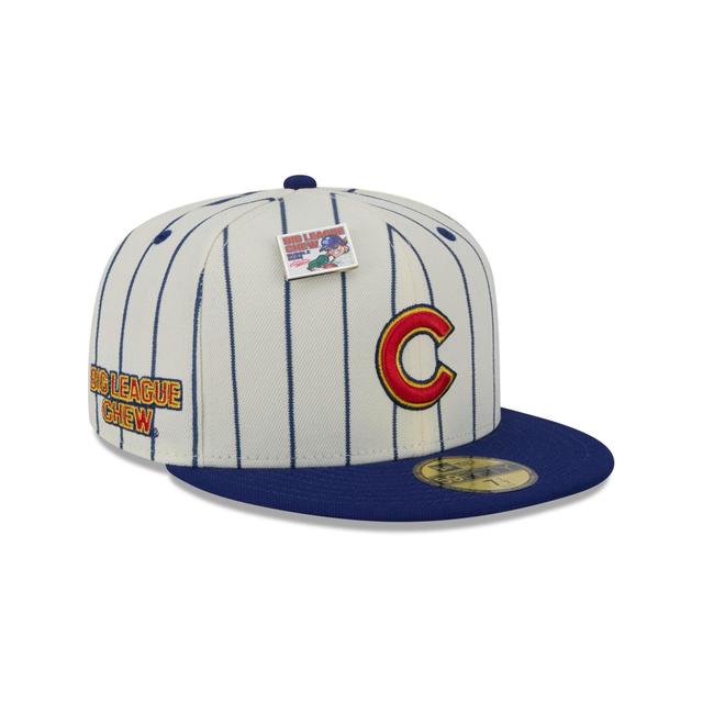 Big League Chew X Chicago Cubs Pinstripe 59FIFTY Fitted Hat Male Product Image