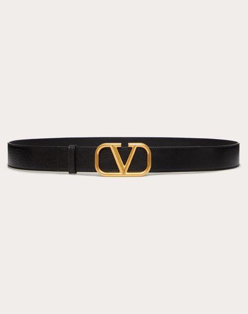 VLOGO SIGNATURE BELT IN OMBRÉ COWHIDE Product Image