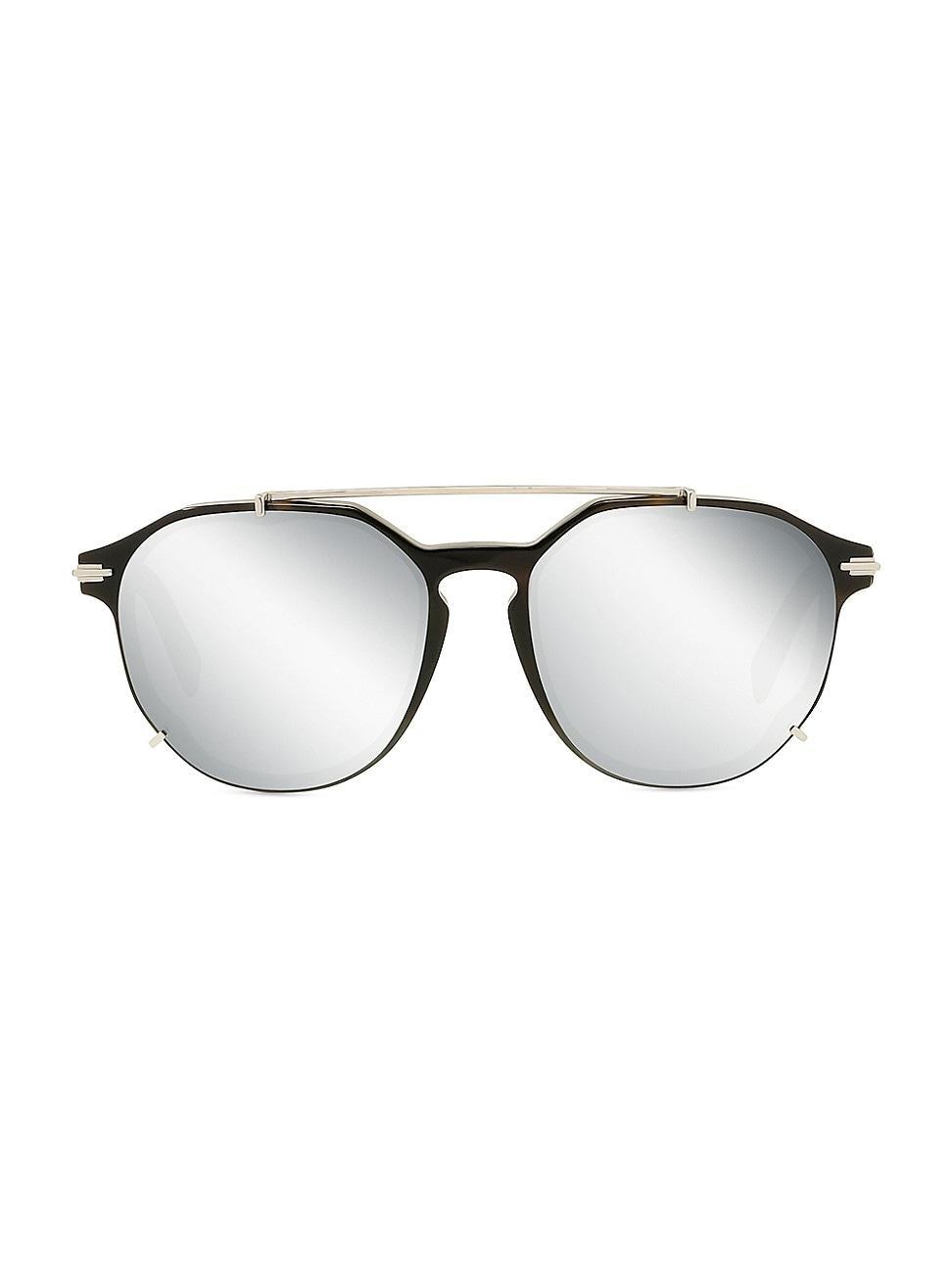 Mens DiorBlackSuit RI 56MM Round Sunglasses Product Image