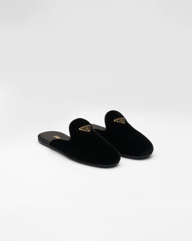 Velvet slippers Product Image