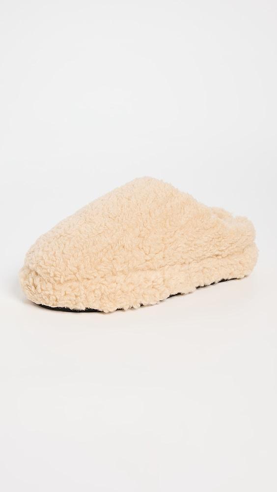 Apparis Misha Bouclette Slippers | Shopbop Product Image