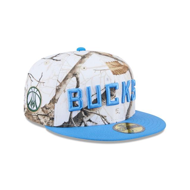 Milwaukee Bucks 2024 Country x City Realtree 59FIFTY Fitted Hat Male Product Image