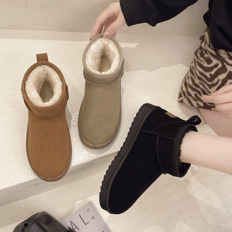 Applique Platform Ankle Boots product image