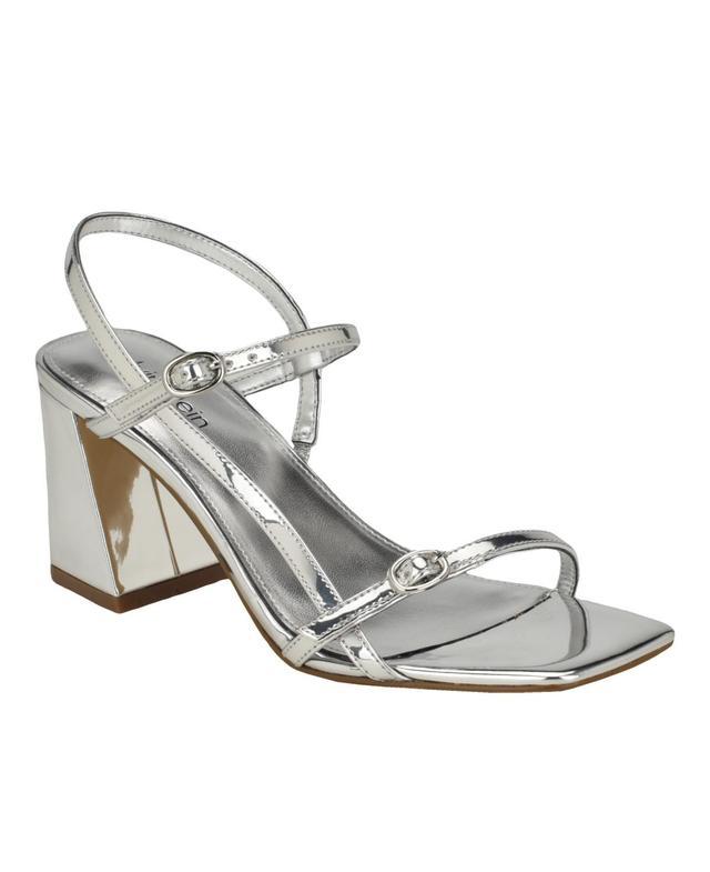 Calvin Klein Womens Linella Block Heel Dress Sandals Product Image