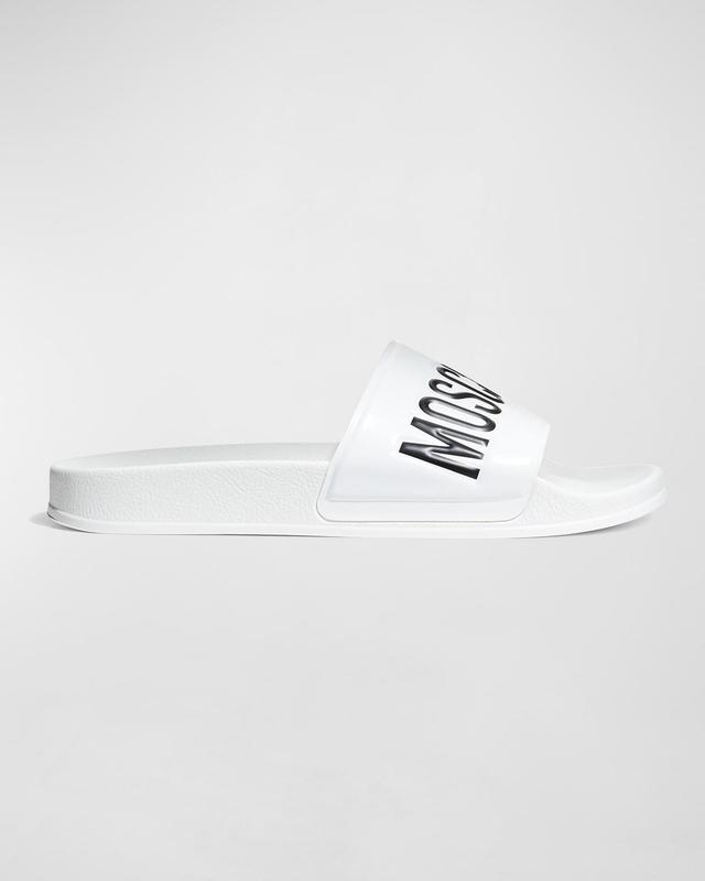 Mens Logo Rubber Pool Slides Product Image