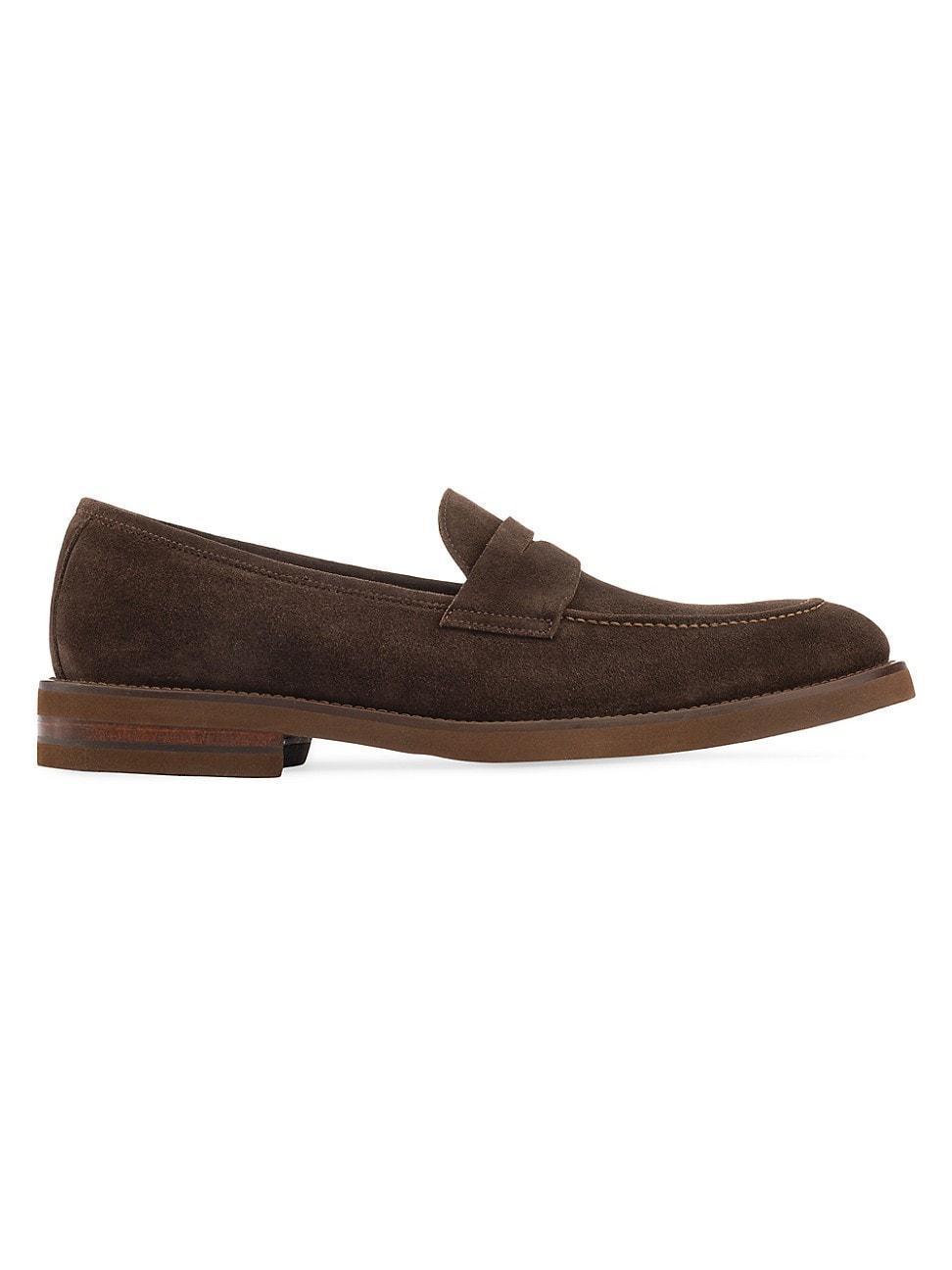 Mens Brady Suede Penny Loafers Product Image