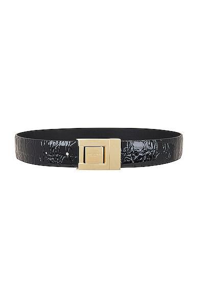 Saint Laurent Ceinture Boucle Belt in Black Product Image