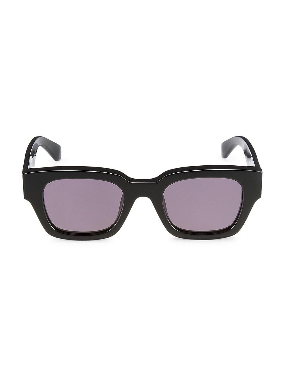 Mens Zurich 51MM Acetate Square Sunglasses Product Image