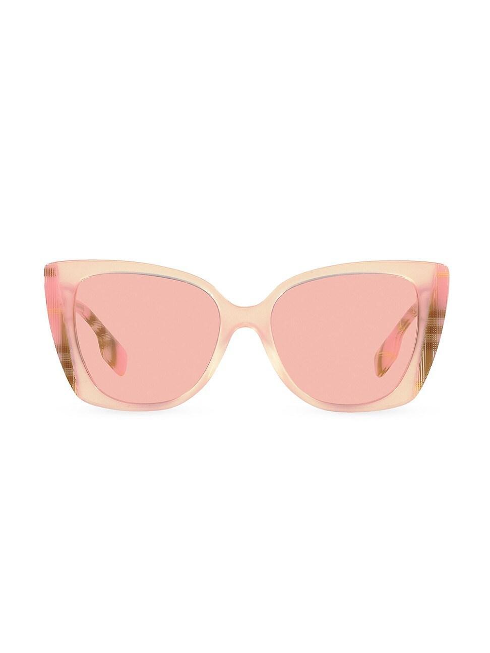 BURBERRY Women's Sunglasses, Meryl Be4393 In Vintage-like Check Product Image