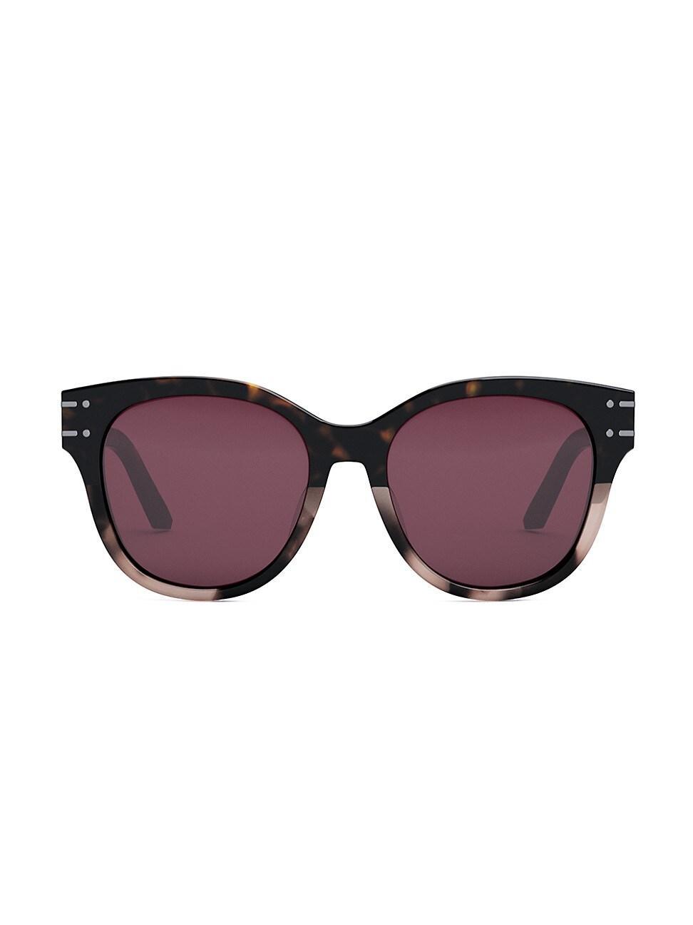 Dior DiorSignature B6F Round Sunglasses, 55mm Product Image