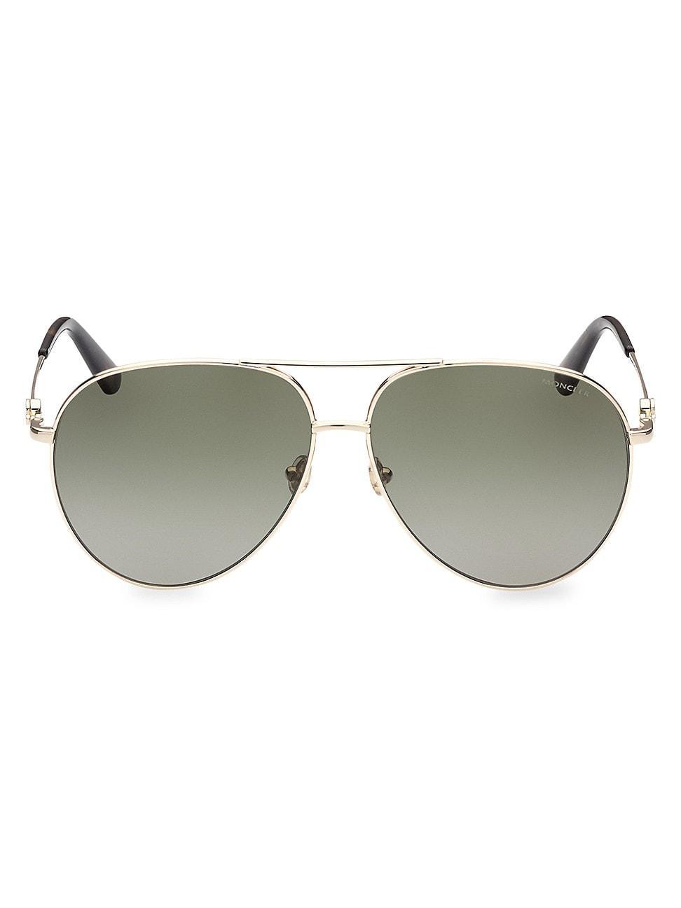 Womens 60MM Aviator Sunglasses Product Image