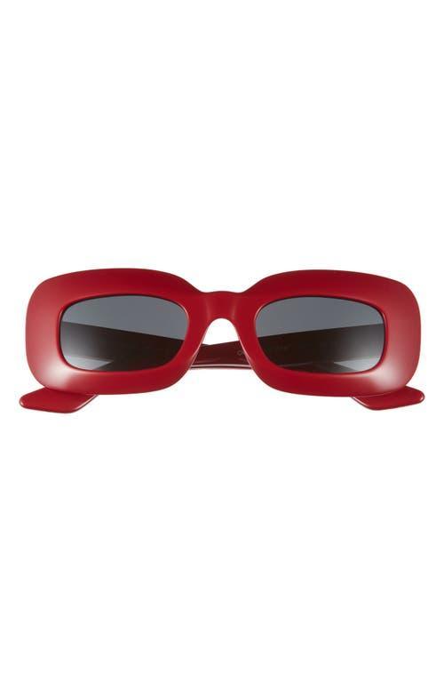 Womens 49MM Rectangular Sunglasses Product Image