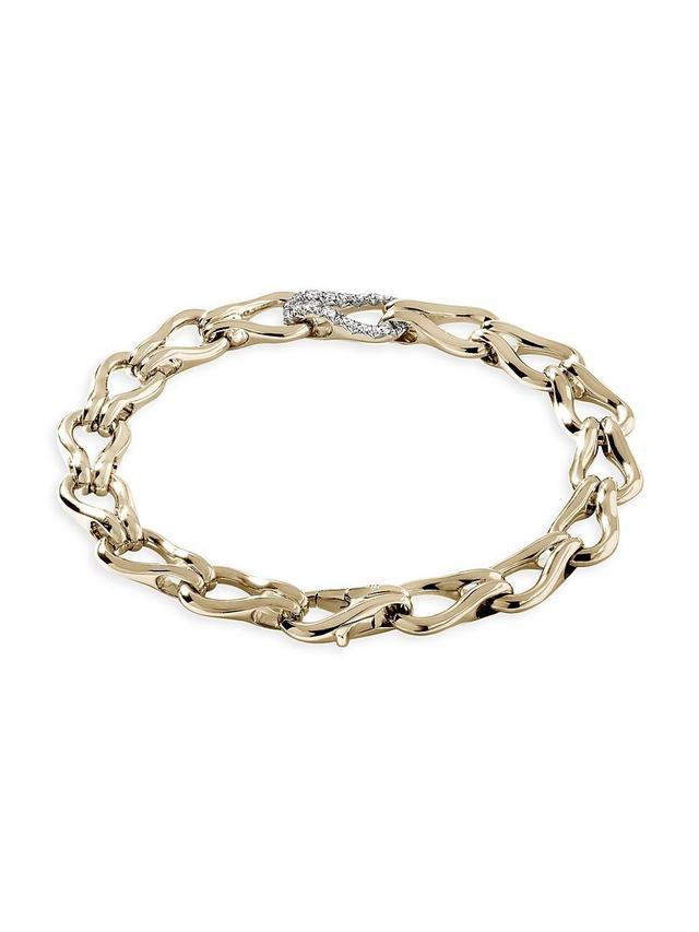 John Hardy Surf Diamond Pav Link Bracelet Product Image