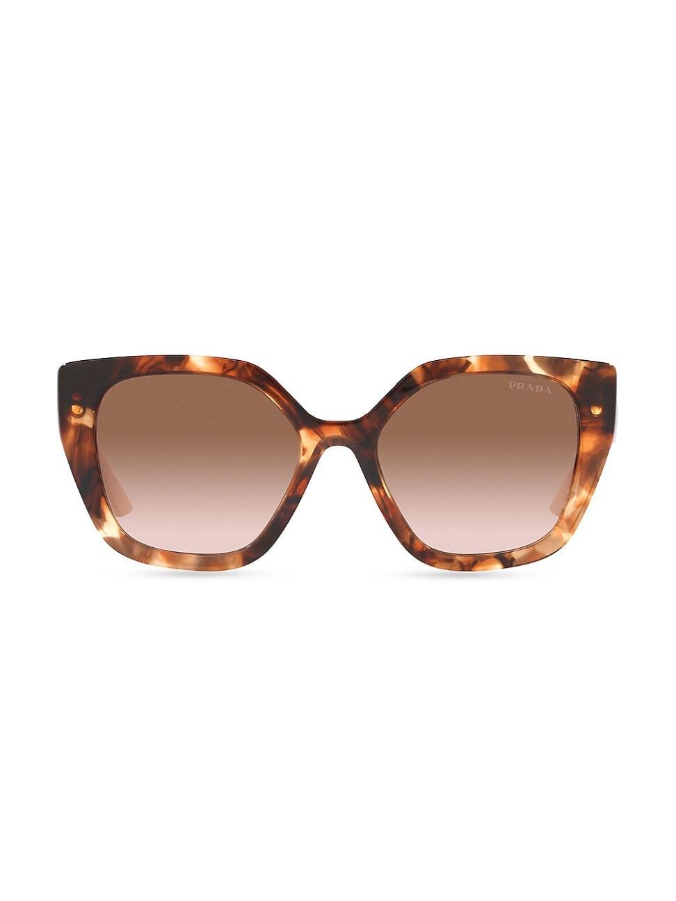 Prada 52mm Butterfly Polarized Sunglasses Product Image