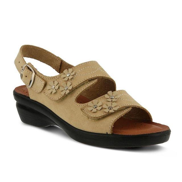 Flexus by Spring Step Ceri Wedge Sandal | Womens | Blue | Size EU 38 / US 7.5-8 | Sandals | Slingback | Wedge Product Image