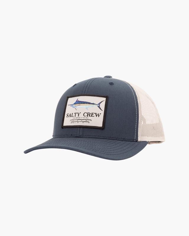 Marlin Mount Navy/Silver Retro Trucker Male Product Image