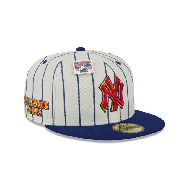 Big League Chew X New York Yankees Pinstripe 59FIFTY Fitted Hat Male Product Image